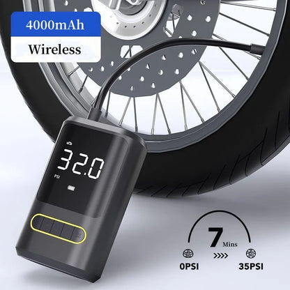 150PSI Portable Tire Inflator Air Compressor