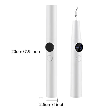 Ultrasonic Teeth Cleaner - Electric Tartar & Plaque Remover for Oral Care
