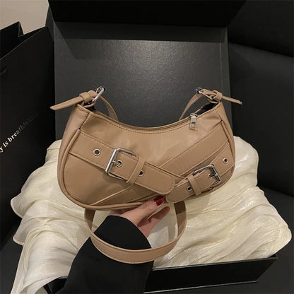 Luxury Vintage Stone Shoulder Bag