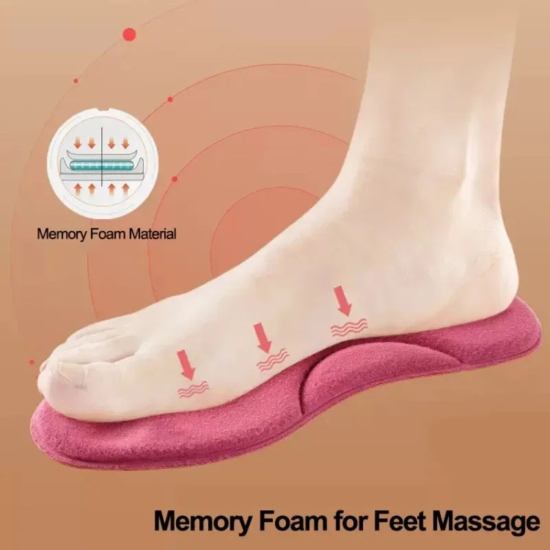4D Arch Support Orthopedic Insoles - Shock-Absorbing Thermal Shoe Inserts - 10