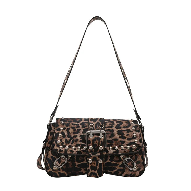 Luxury Trendy Rivet Shoulder Bag