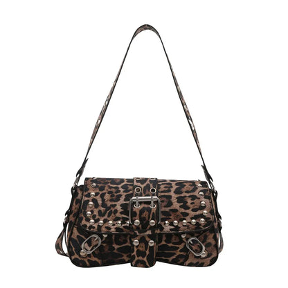 Luxury Trendy Rivet Shoulder Bag