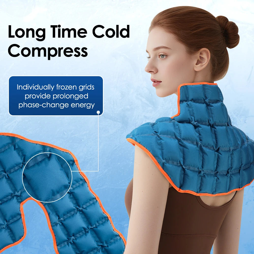 Large Reusable Back Ice Pack & Hot Cold Therapy Wrap - 15