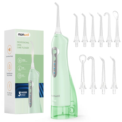 Portable Rechargeable Cordless Water Flosser for Teeth Deep Cleaning