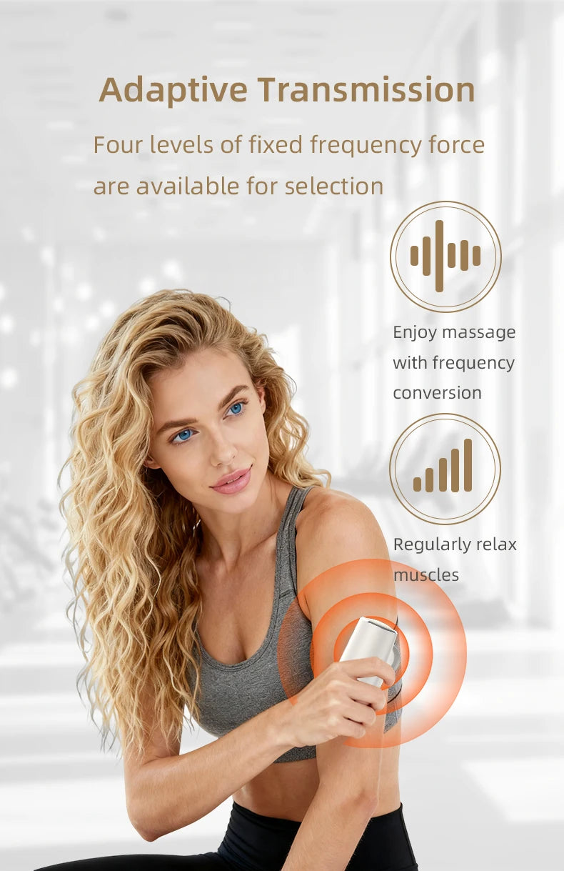 Mini Deep Tissue Percussion Massage Gun for Full Body Muscle Relief
