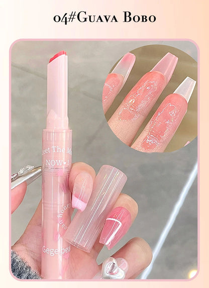 Hydrating Jelly Gloss Lipstick - Moisturizing Mirror Finish Lip Pen