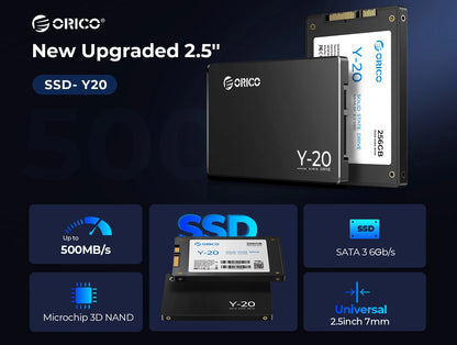 ORICO 2.5" SATA III Internal SSD - 512GB to 4TB Solid State Drive for PC