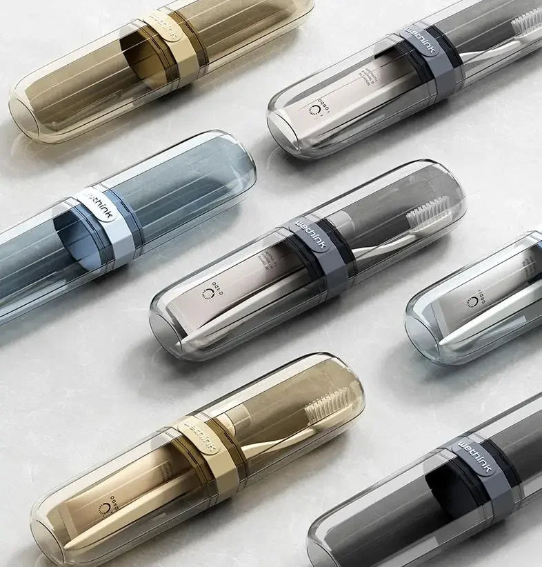 Transparent Toothbrush Travel Case