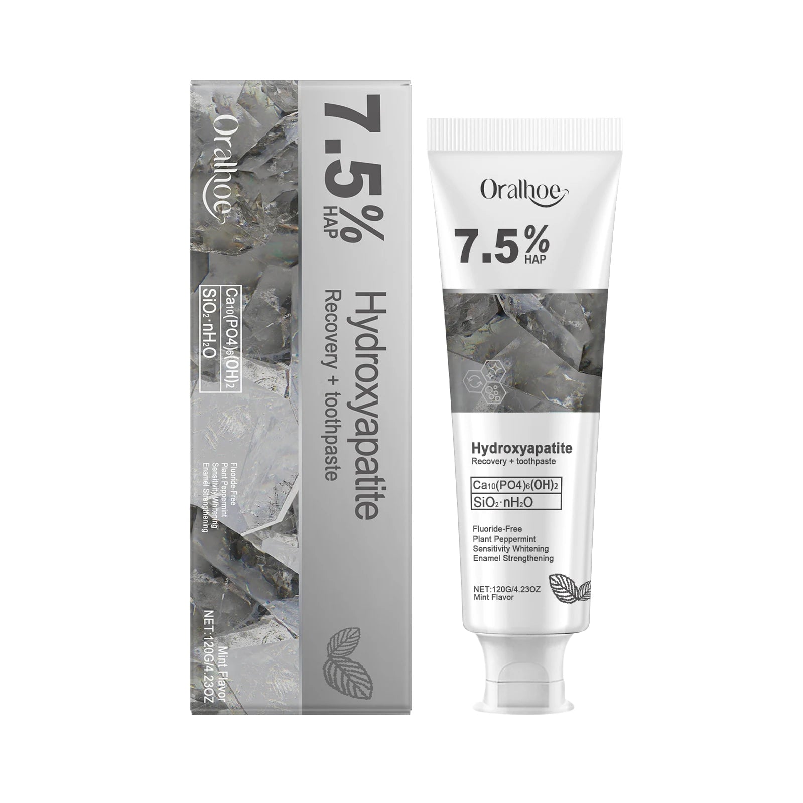 7.5% Hydroxyapatite Enamel Repair & Whitening Toothpaste - Sensitive Teeth Care - 21