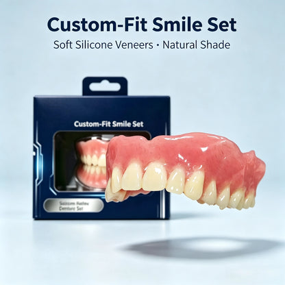 Custom-Fit Silicone Cosmetic Teeth Veneers for Confident Smile