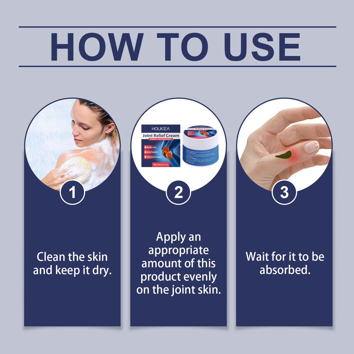 Natural Joint Relief Cream for Soothing Comfort and Muscle Recovery
