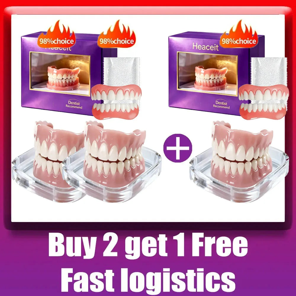 Cosmetic Silicone Dentures for Instant Smile Makeover & Comfort - 9