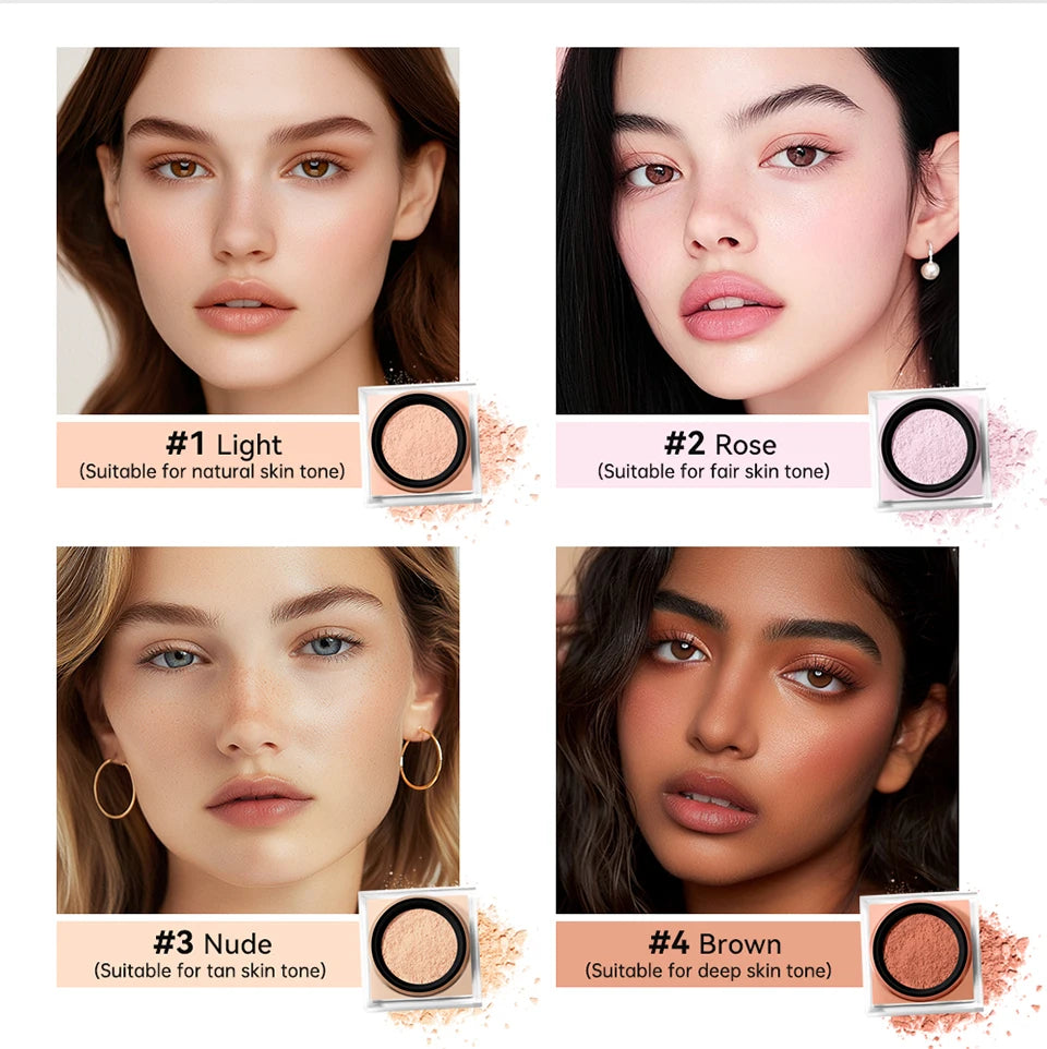 Matte Loose Baking & Setting Powder - Long Lasting Oil Control