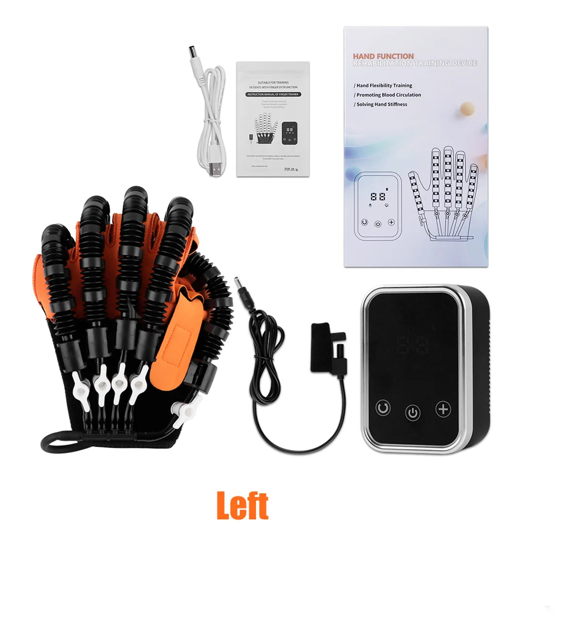 Robotic Stroke Rehabilitation Glove - Hand & Finger Trainer - 26