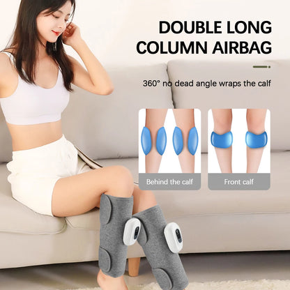 Wireless Electric Air Compression Leg & Calf Massager for Pain Relief
