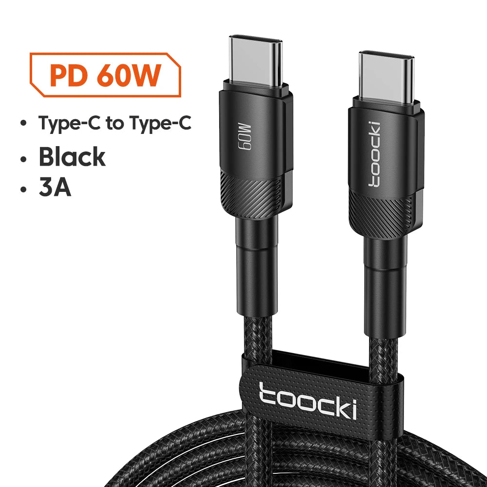 100W USB-C to USB-C Fast Charging Cable - 5A Power Delivery Cord