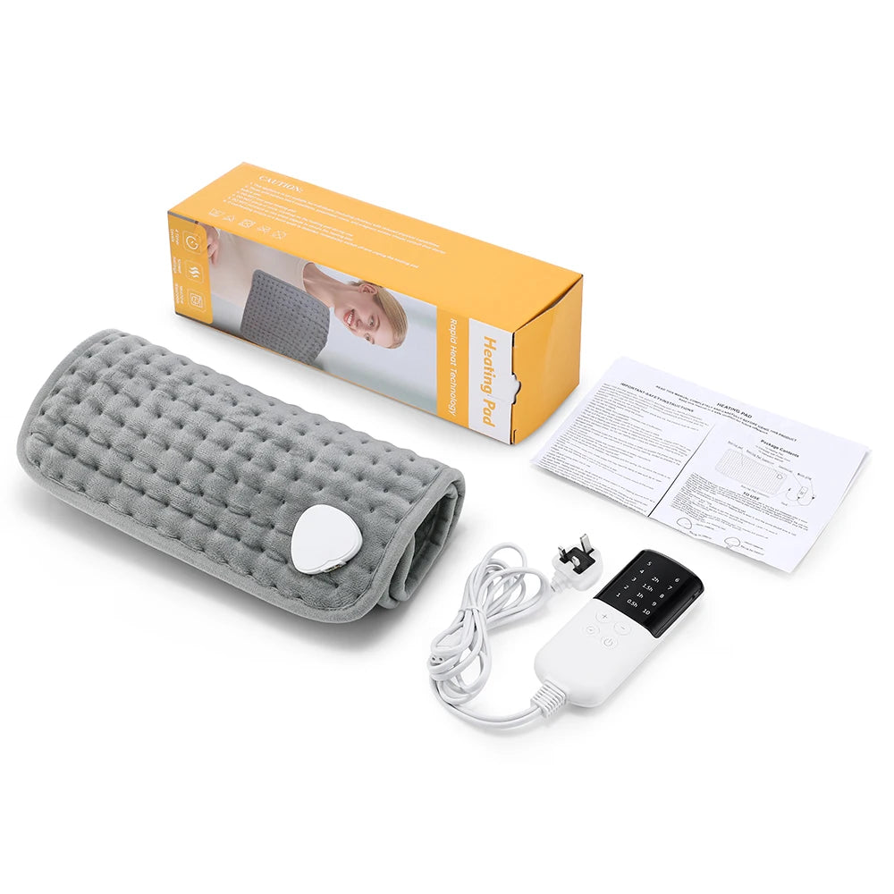 Electric Heating Pad for Back, Neck and Leg Pain Relief with Temperature Control - 24