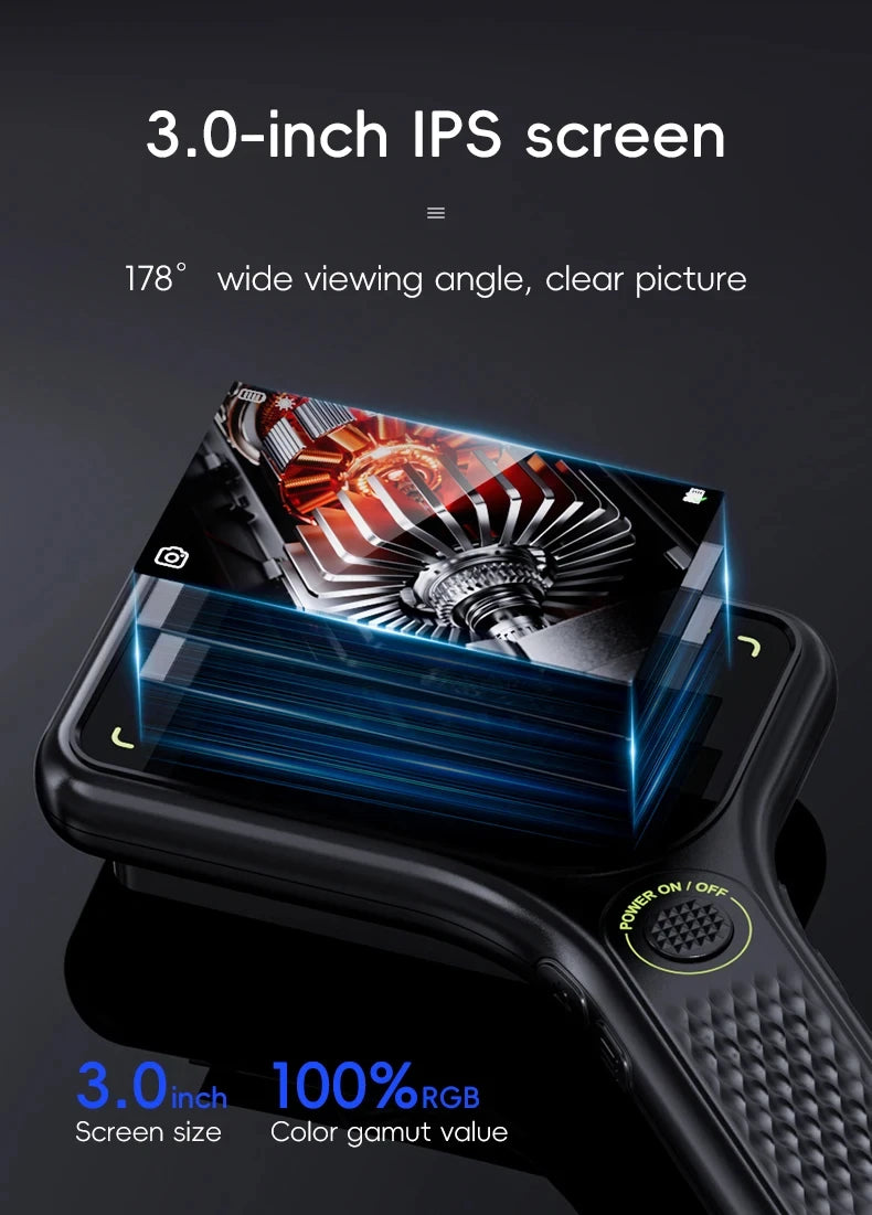Handheld Digital Microscope 500X Autofocus with 3" IPS Screen