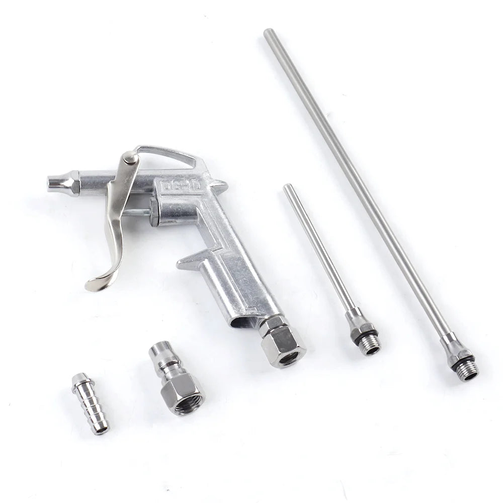 Pneumatic Air Blow Gun Compressor Attachment - Handheld Dust Blower Tool