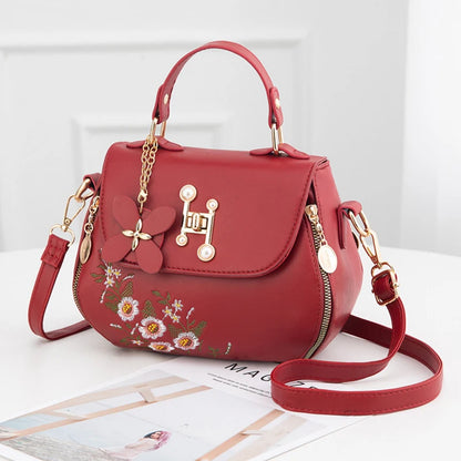 Luxury Embroidered Bucket Bag
