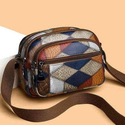 Luxury Vintage PU Shoulder Bag