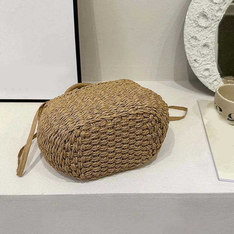 Luxury Handmade Straw Tote