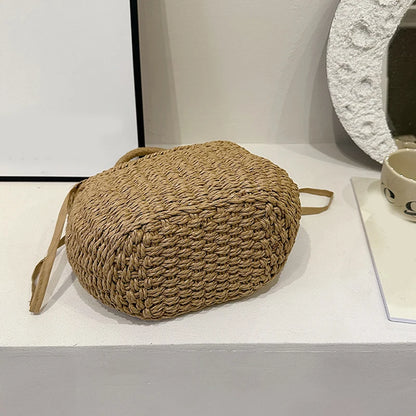 Luxury Handmade Straw Tote