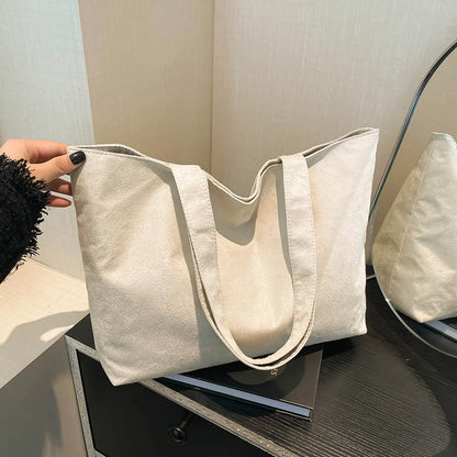 Luxury Soft Suede Tote