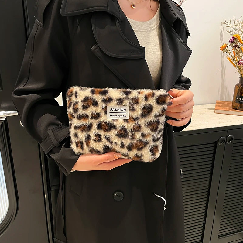 Leopard Retro Makeup Bag