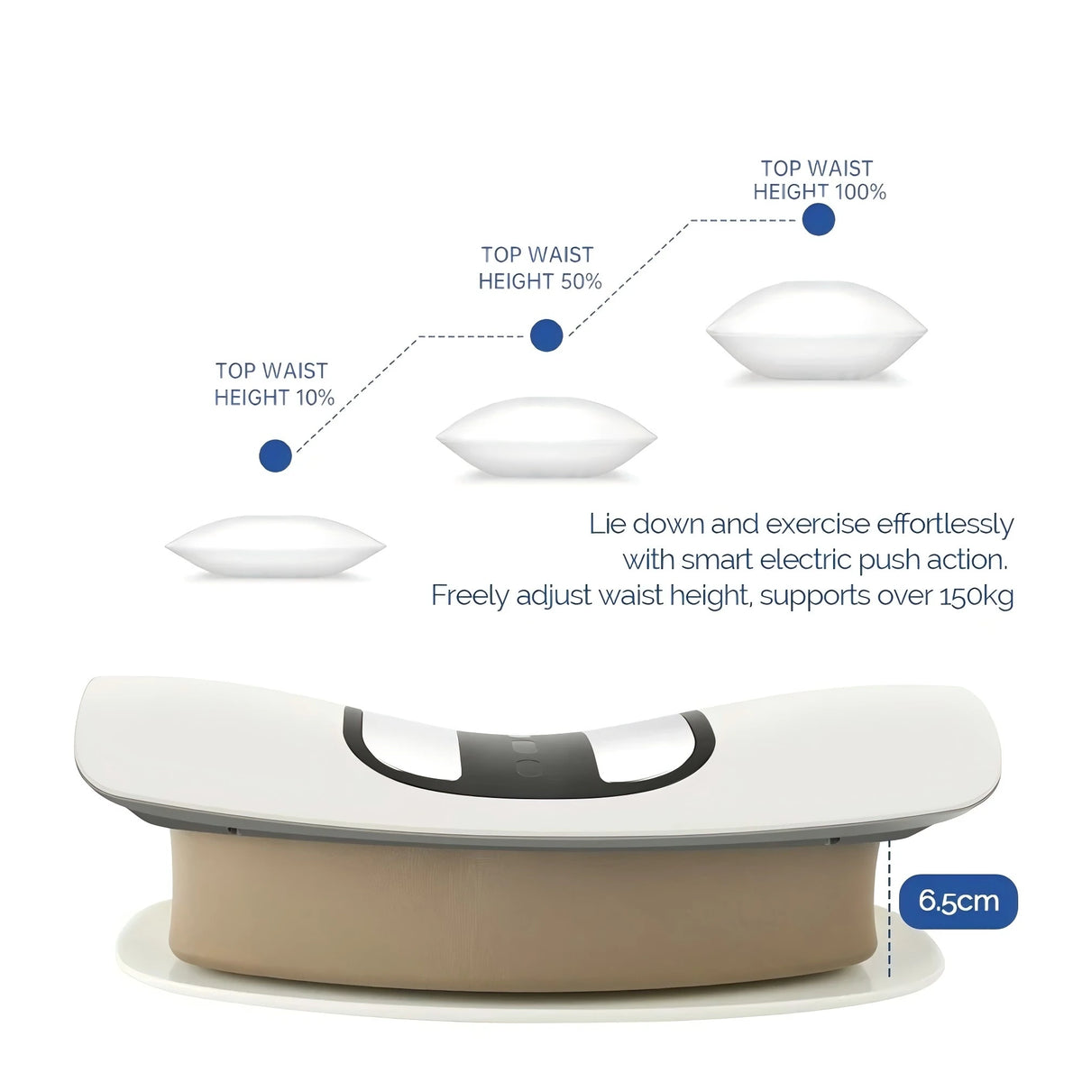 Electric Lumbar Traction Device with Dynamic Airbag Back Stretcher & Massager