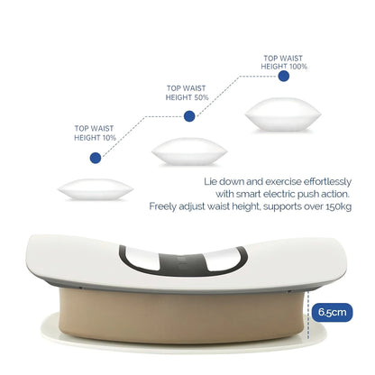 Electric Lumbar Traction Device with Dynamic Airbag Back Stretcher & Massager