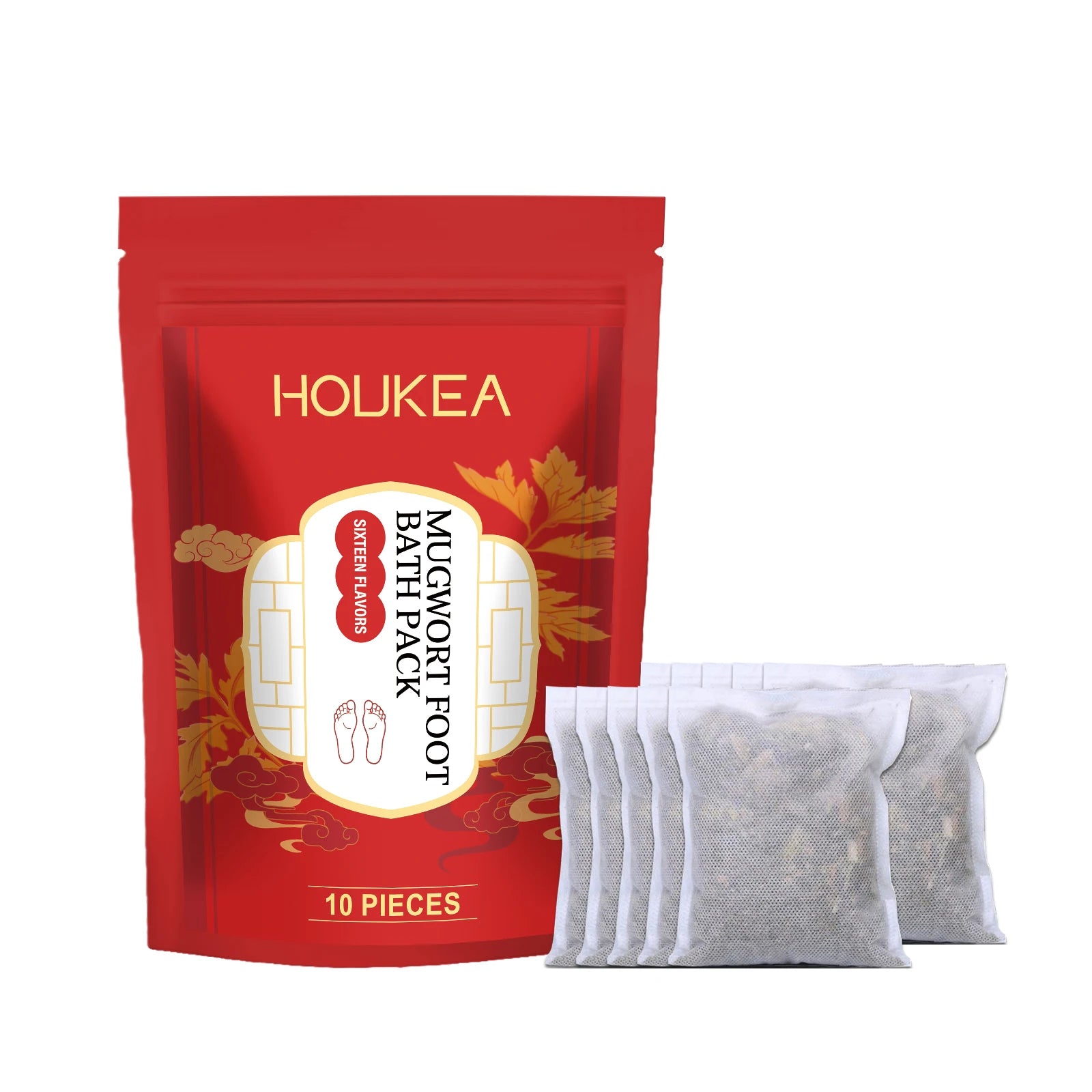 Natural Herbal Foot Bath Soak Bags for Relaxation and Wellness - 13