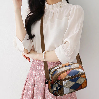 Luxury Vintage PU Shoulder Bag