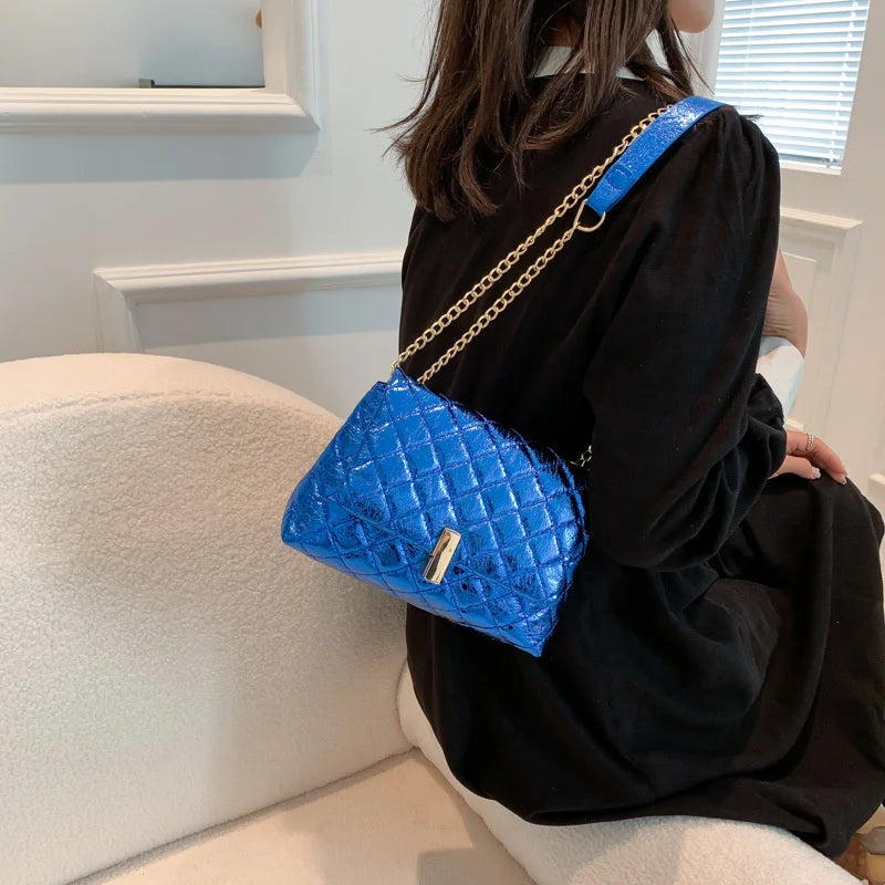 Luxury Sparkly Y2K Shoulder Bag