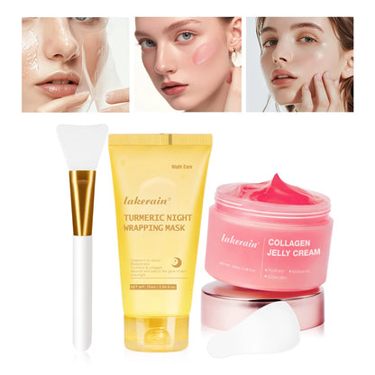 Overnight Collagen Wrapping Mask - Hydrating Peel-Off Facial Gel