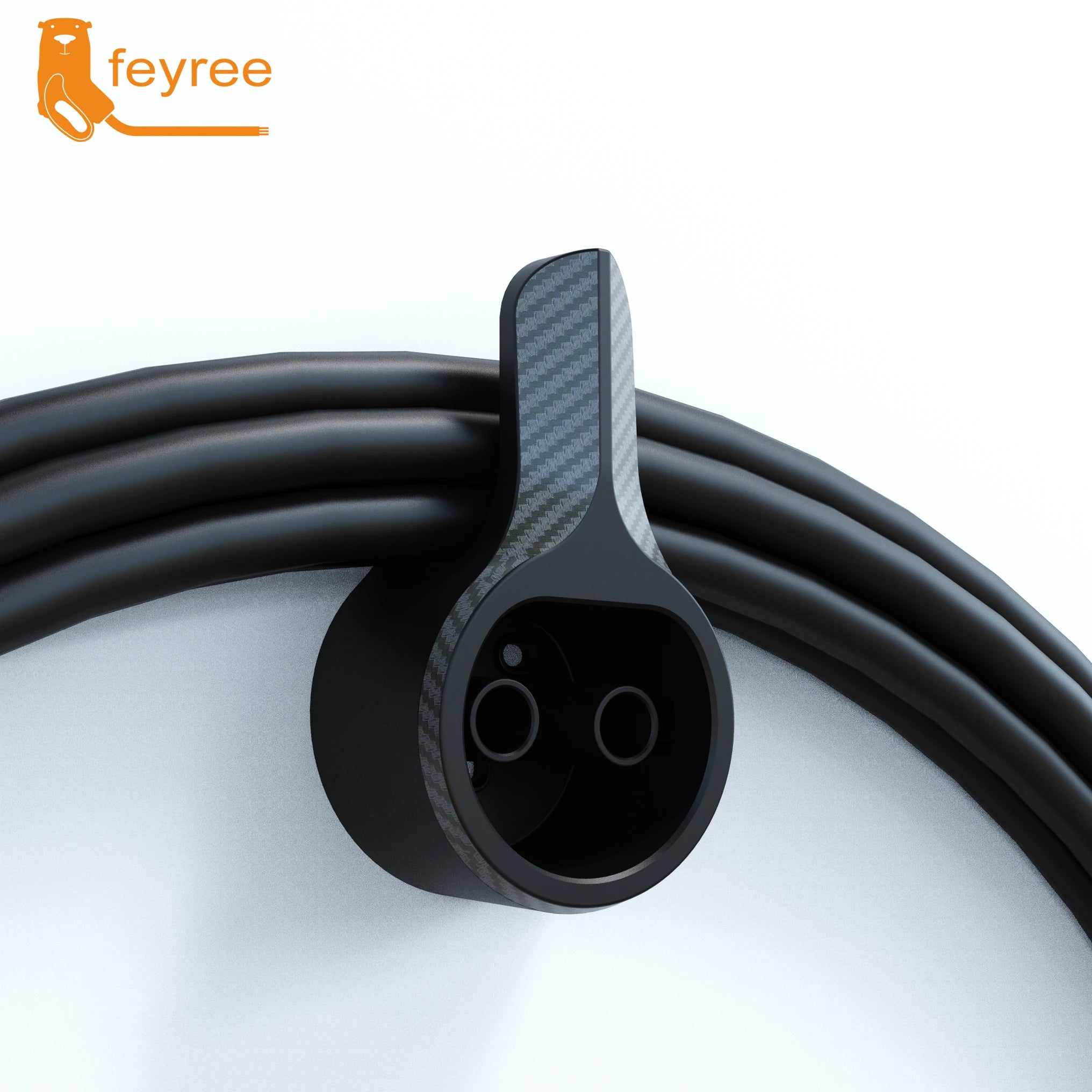 Type 2 EV Charger Holder & Cable Organizer - Wall Mount Dock - 10
