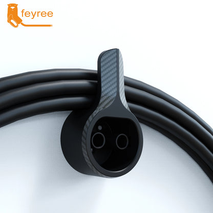 Type 2 EV Charger Holder & Cable Organizer - Wall Mount Dock