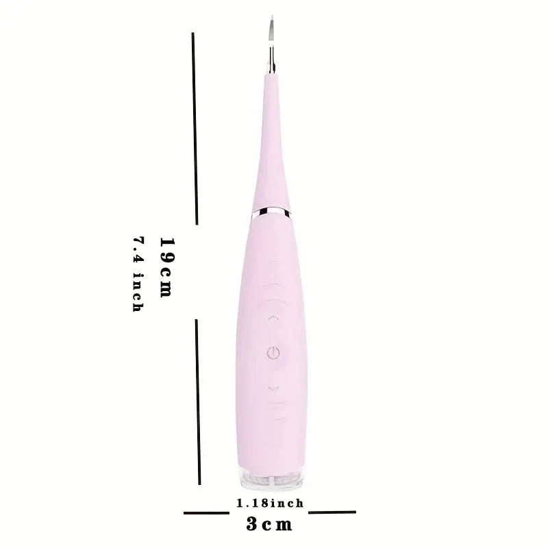 Sonic Electric Dental Calculus Plaque Remover - Home Teeth Cleaning & Stone Eraser Kit