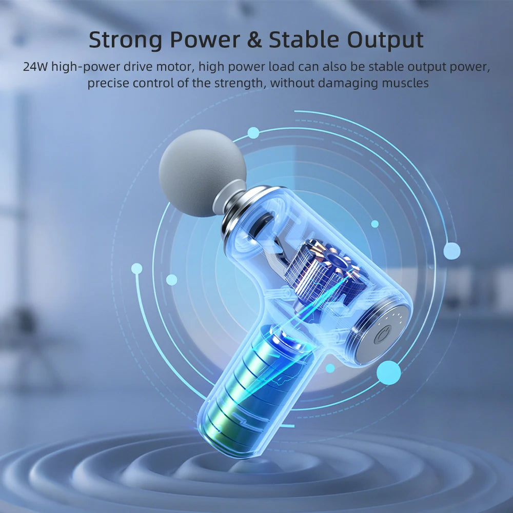 Mini Portable Electric Massage Gun - 3