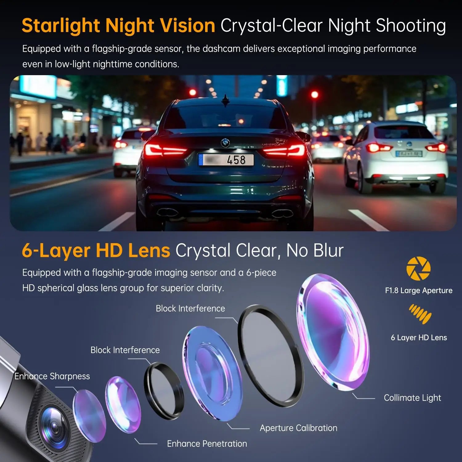 1080P HD Mini Hidden Dash Cam - Night Vision & WiFi App Control - 3