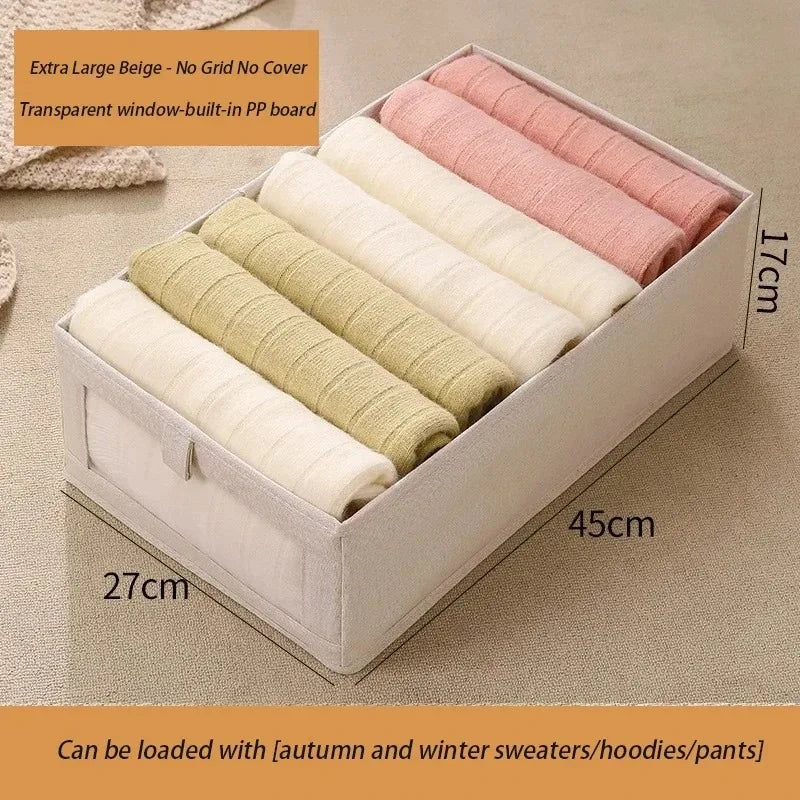 Clothes Organizer Box for Wardrobe & Drawers - 12