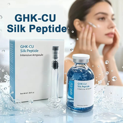 Blue Copper Peptide GHK-Cu Intensive Face Serum for Hydration & Repair