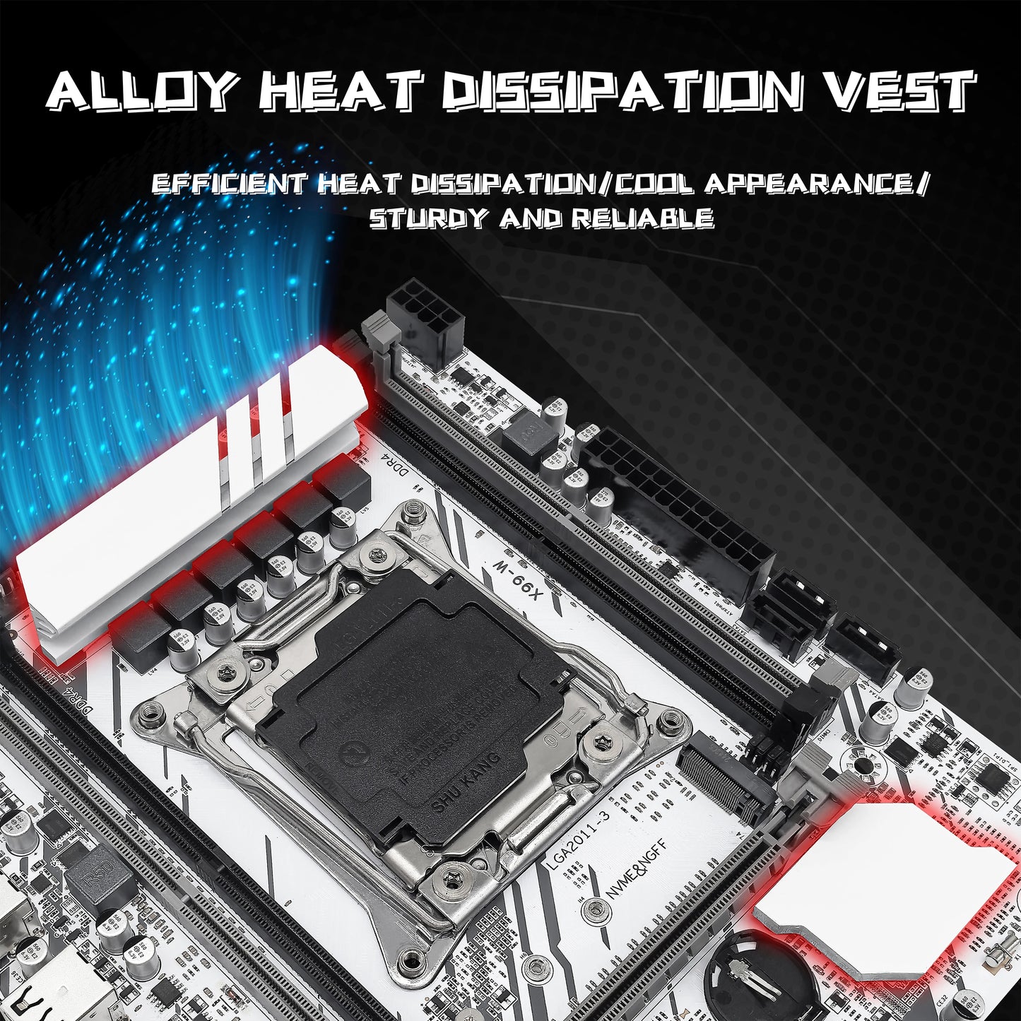 X99-W Motherboard Set: Xeon E5 2650 V4 CPU & DDR4 RAM Support Kit