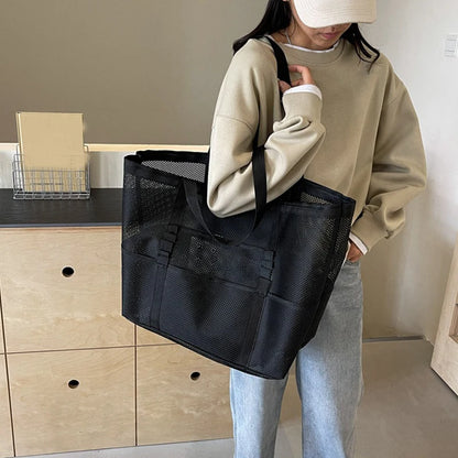 Luxury Hollow Mesh Tote
