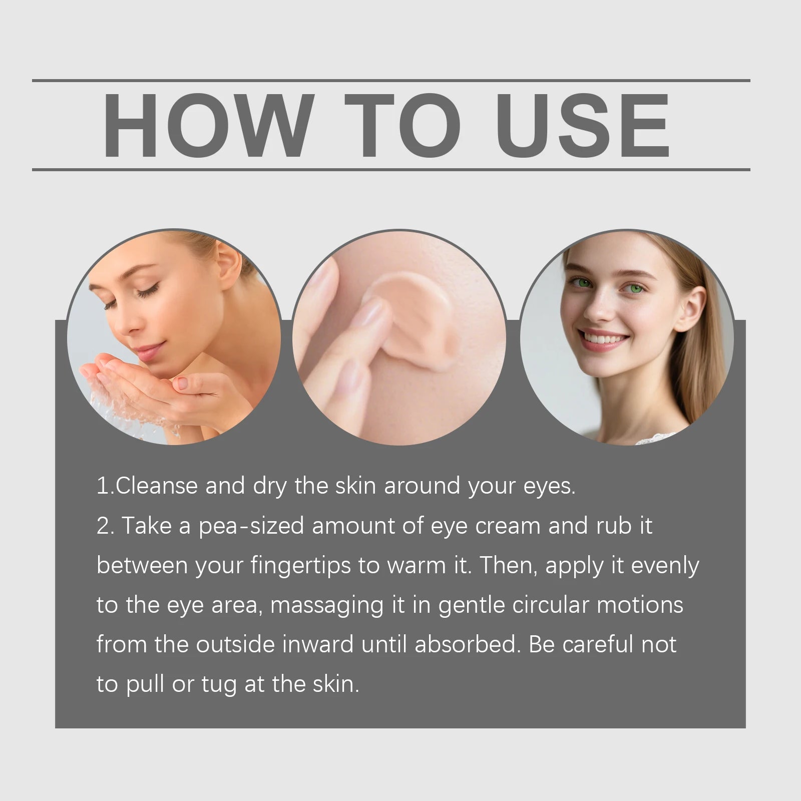 Calcium Dark Spot Eye Cream - Firming & Hydrating Under Eye Repair Treatment - 12