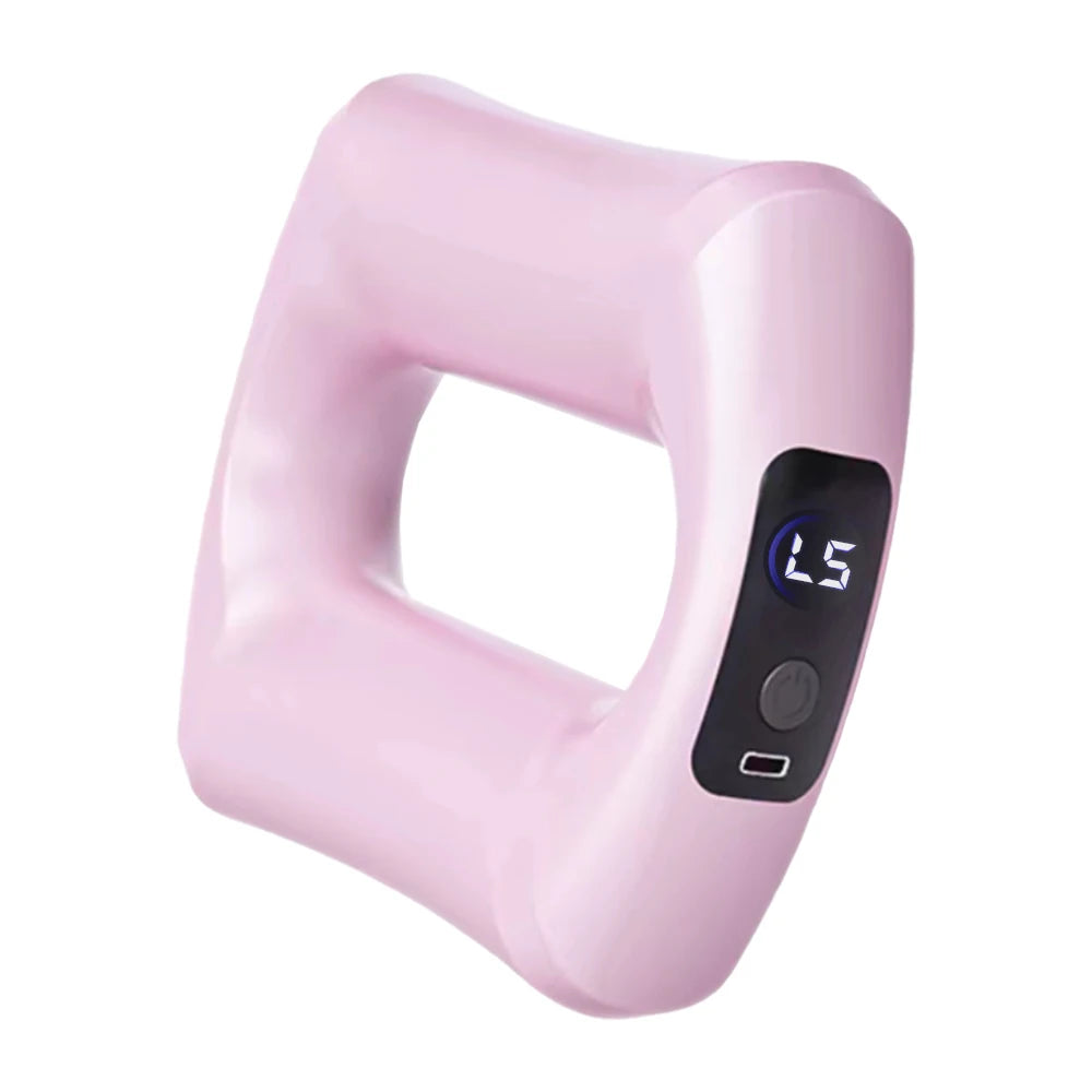 Electric Fascia Ring Wearable Vibration Massager for Waist Belly & Deep Tissue Pain Relief