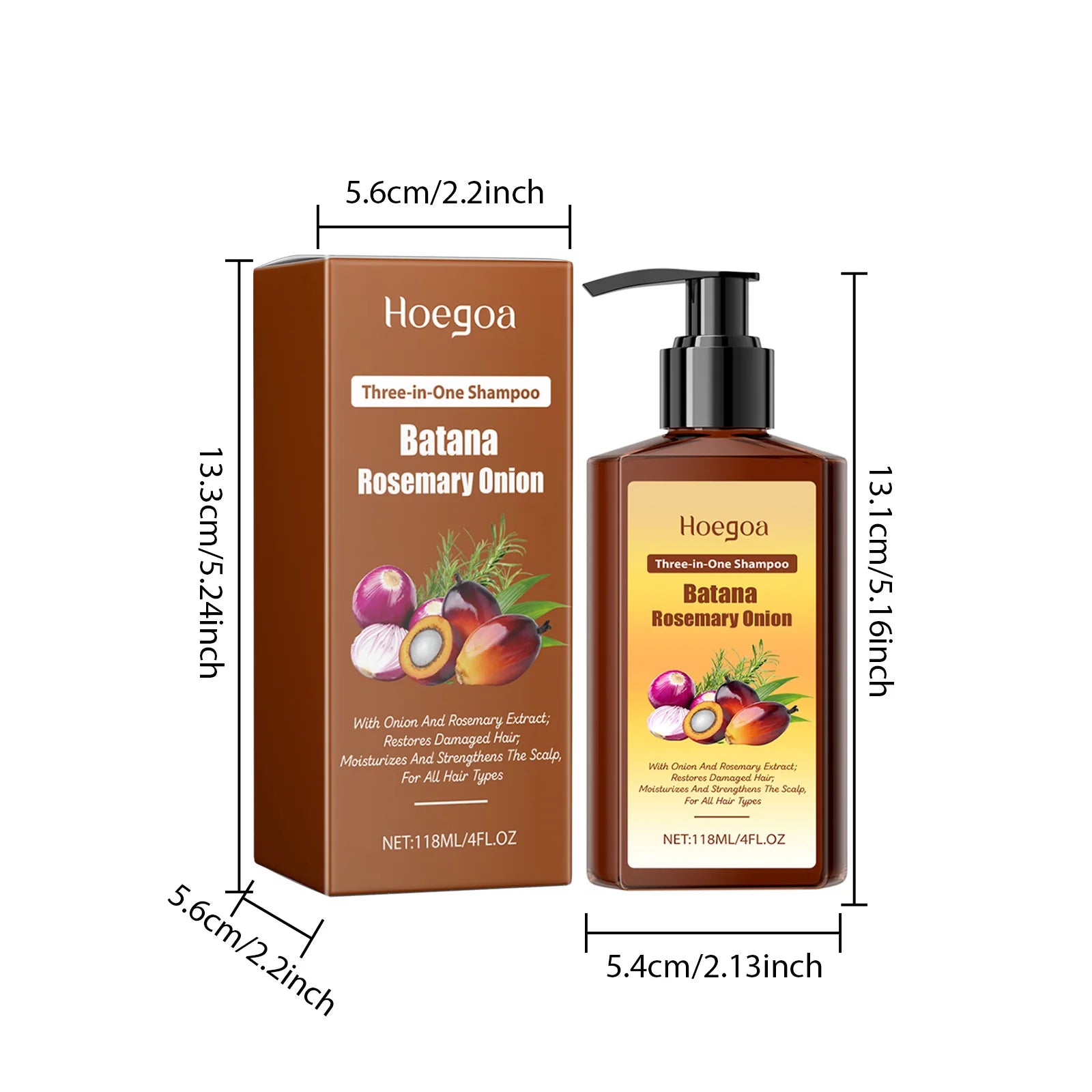 Batana & Rosemary Hair Growth Shampoo for Deep Scalp Repair & Anti-Dandruff - 6