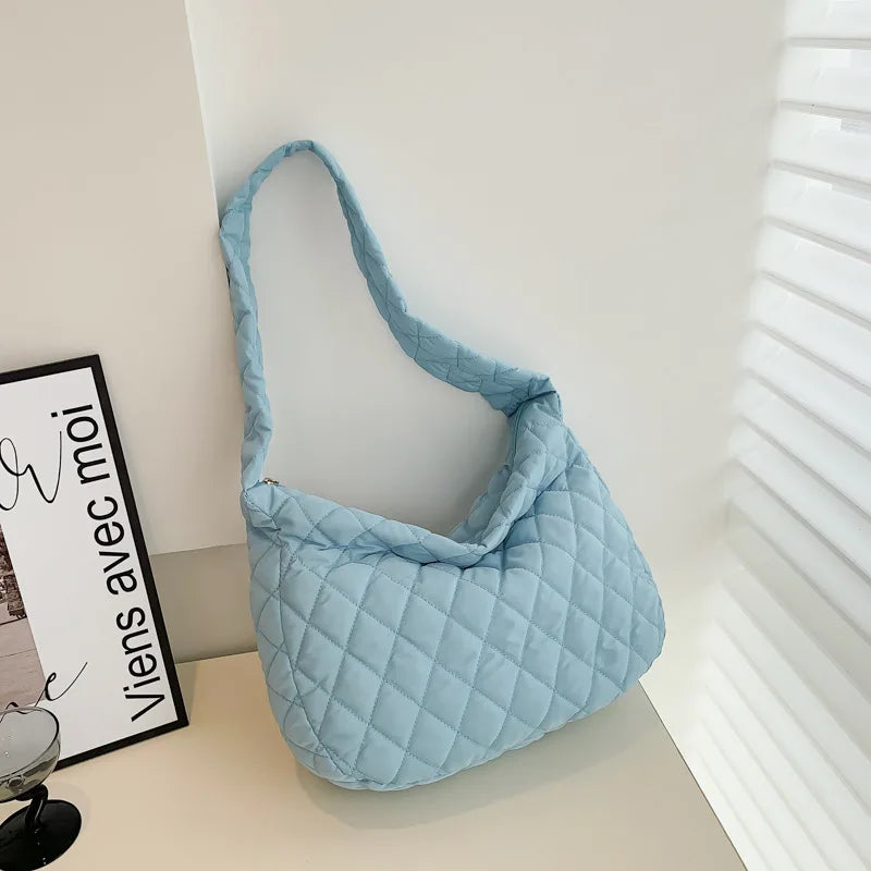 Luxury Quilted Padded Tote