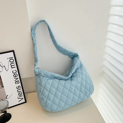 Luxury Quilted Padded Tote