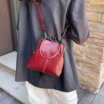 Luxury Vintage Kiss Lock Bag